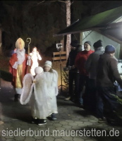 ...und da kommt der Nikolaus!