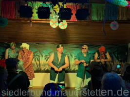 Die Damen aus dem Pflegeheim beim Tanz